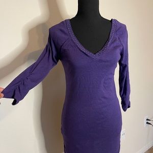 EXPRESS: Long Purple Shirt